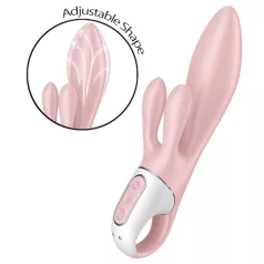   Satisfyer Air Pump Bunny 3 - vibratore gonfiabile con stimolazione
