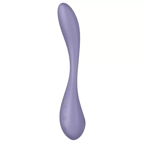 Satisfyer G-spot Flex 5 - vibratore per il punto G controllato tramite app (viola)