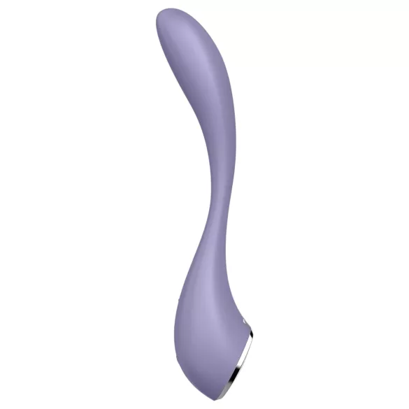Satisfyer G-spot Flex 5 - vibratore per il punto G controllato tramite app (viola)