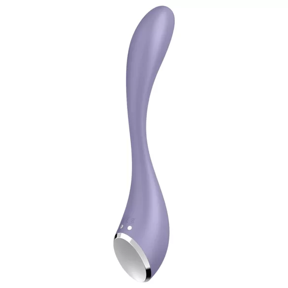 Satisfyer G-spot Flex 5 - vibratore per il punto G controllato tramite app (viola)