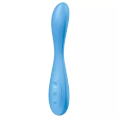   Satisfyer G-spot Flex 4 - vibratore punto G smart - silicone turchese