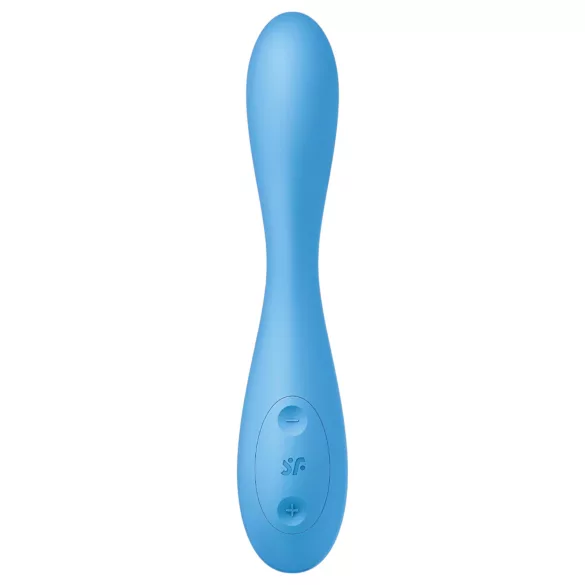 Satisfyer G-spot Flex 4 - vibratore per il punto G controllato tramite app (turchese)