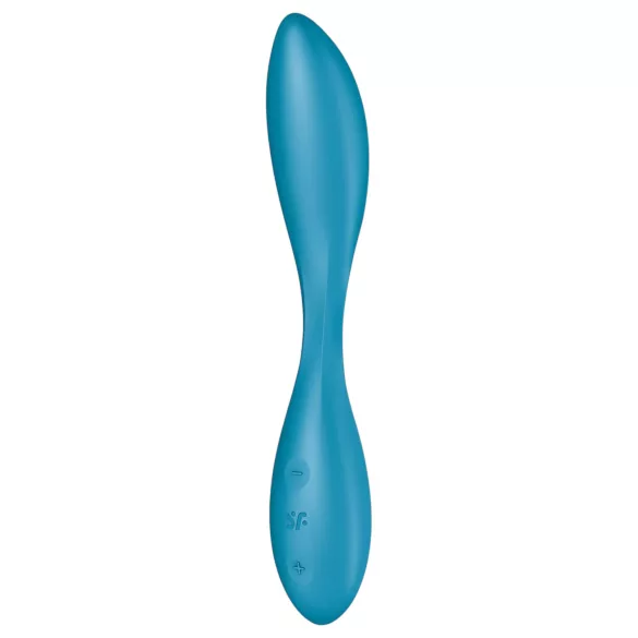 Satisfyer G-spot Flex 1 - vibratore punto G ricaricabile impermeabile verde