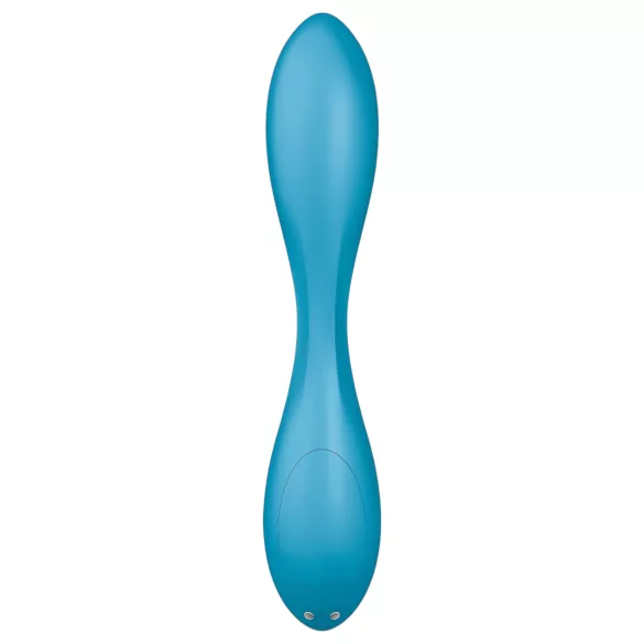 Satisfyer G-spot Flex 1 - vibratore punto G ricaricabile impermeabile verde