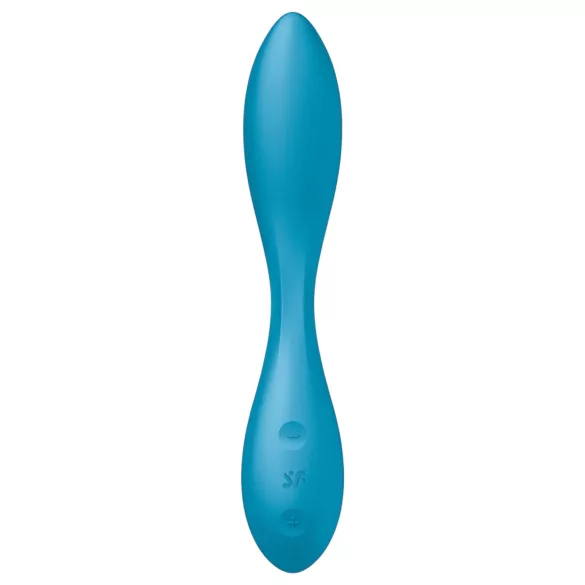 Satisfyer G-spot Flex 1 - vibratore punto G ricaricabile impermeabile verde