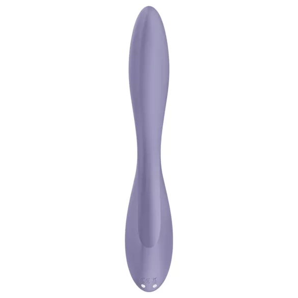 Satisfyer G-spot Flex 2 - vibratore punto G ricaricabile impermeabile viola