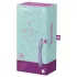 Satisfyer G-spot Flex 2 - vibratore punto G ricaricabile impermeabile viola
