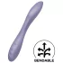 Satisfyer G-spot Flex 2 - vibratore punto G ricaricabile impermeabile viola