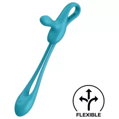  Satisfyer Plug & Play - vibratore anale e anello fallo ricaricabile - blu
