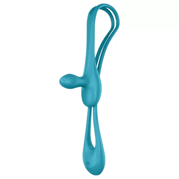 Satisfyer Plug & Play - vibratore anale e anello fallo ricaricabile - blu