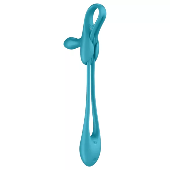 Satisfyer Plug & Play - vibratore anale e anello fallo ricaricabile - blu