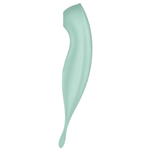 Satisfyer Twirling Pro - vibratore clitoride 2in1 smart - silicone menta