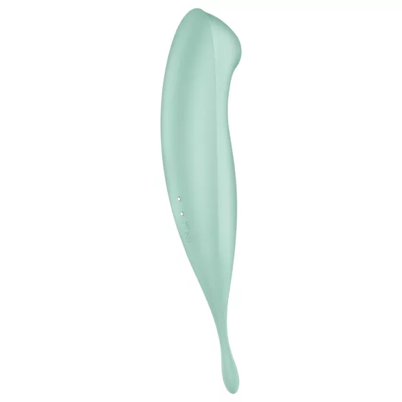 Satisfyer Twirling Pro - vibratore clitoride 2in1 smart - silicone menta