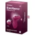 Satisfyer Exciterrr - vibratore clitoride rotante con perle - rosso
