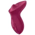 Satisfyer Exciterrr - vibratore clitoride rotante con perle - rosso
