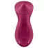 Satisfyer Exciterrr - vibratore clitoride rotante con perle - rosso