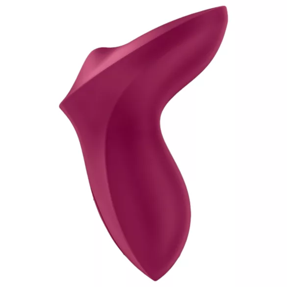 Satisfyer Exciterrr - vibratore clitoride rotante con perle - rosso