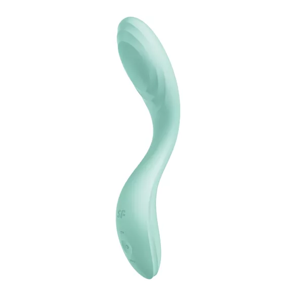 Satisfyer Rrrolling - vibratore punto G con sfere rotanti - silicone menta