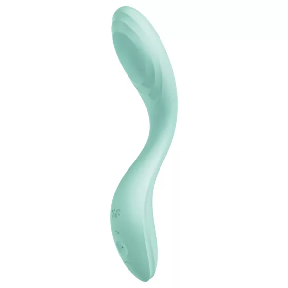 Satisfyer Rrrolling - vibratore punto G con sfere rotanti - silicone menta