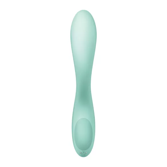 Satisfyer Rrrolling - vibratore punto G con sfere rotanti - silicone menta