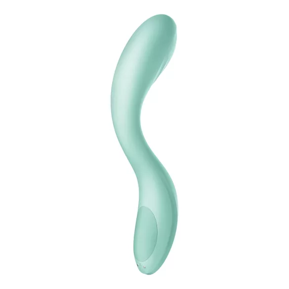 Satisfyer Rrrolling - vibratore punto G con sfere rotanti - silicone menta