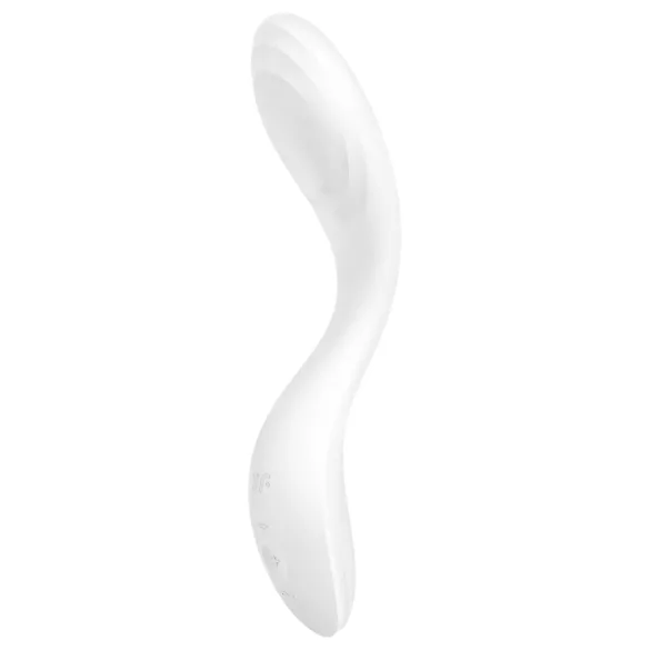 Satisfyer Rrrolling - vibratore punto G con sfere rotanti - bianco