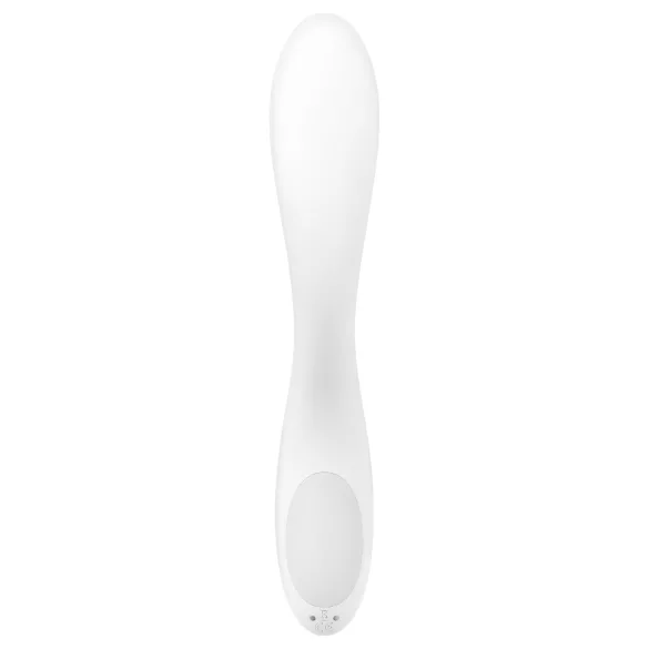 Satisfyer Rrrolling - vibratore punto G con sfere rotanti - bianco