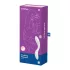 Satisfyer Rrrolling - vibratore punto G con sfere rotanti - bianco