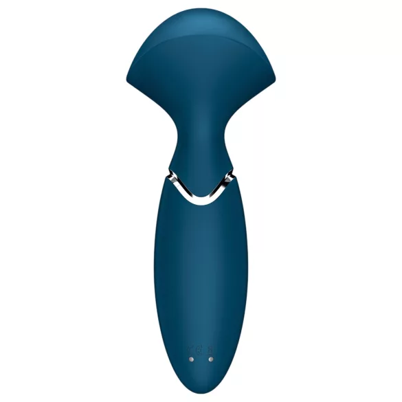 Satisfyer Mini Wand-er - vibratore massaggiante impermeabile (blu)
