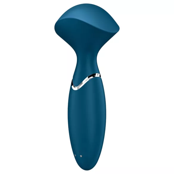 Satisfyer Mini Wand-er - vibratore massaggiante impermeabile (blu)