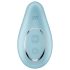 Satisfyer Dipping Delight - vibratore clitoride ricaricabile - silicone blu