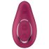 Satisfyer Dipping Delight - vibratore clitorideo ricaricabile (rosso)