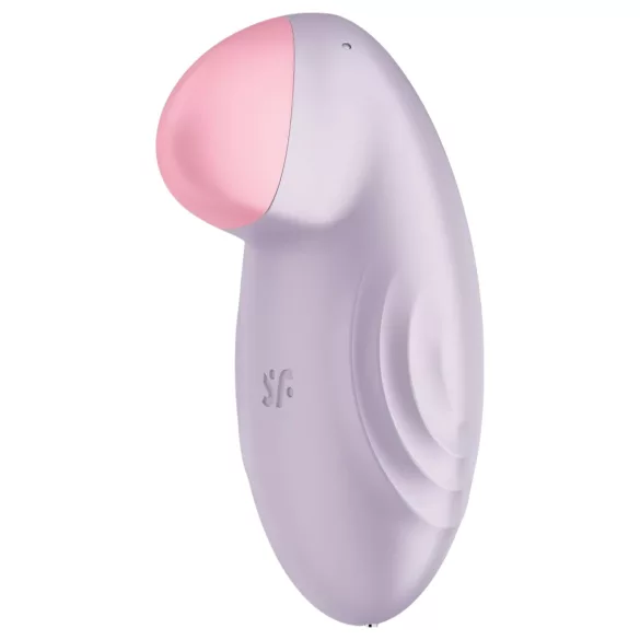 Satisfyer Tropical Tip - vibratore clitorideo controllato tramite app (viola)