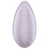 Satisfyer Tropical Tip - vibratore clitorideo controllato tramite app (viola)
