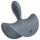 Satisfyer - vibratore anale per principianti - silicone grigio