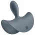 Satisfyer - vibratore anale per principianti - silicone grigio