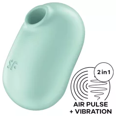   Satisfyer Pro To Go 2 - stimolatore clitorideo onde d’aria ricaricabile - menta