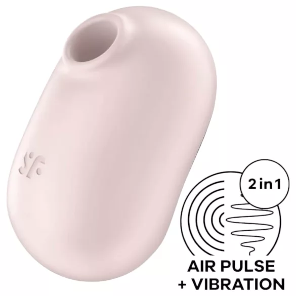 Satisfyer Pro To Go 2 - stimolatore clitorideo a onde d’aria - beige