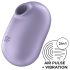Satisfyer Pro To Go 2 - stimolatore clitorideo onde d’aria ricaricabile viola