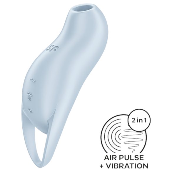 Satisfyer Pocket Pro 1 - stimolatore clitorideo a onde d'aria (blu)