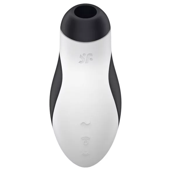 Satisfyer Orca - stimolatore clitorideo onde d’aria impermeabile - nero bianco