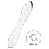 Satisfyer Dazzling Crystal 1 - doppia estremità in vetro (trasparente)