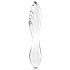 Satisfyer Dazzling Crystal 1 - doppia estremità in vetro (trasparente)