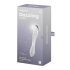 Satisfyer Dazzling Crystal 1 - doppia estremità in vetro (trasparente)