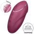 Satisfyer Tap & Climax 1 - vibratore clitorideo 2in1 - rosso