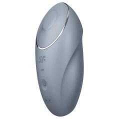   Satisfyer Tap & Climax 1 - vibratore clitorideo 2in1 - grigio