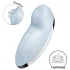 Satisfyer Tap & Climax 2 - vibratore clitoride e punto G 2in1 - silicone blu