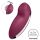 Satisfyer Tap & Climax 2 - Stimolatore e vibratore 2in1 (rosso)
