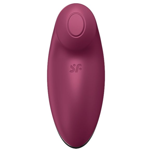 Satisfyer Tap & Climax 2 - stimolatore clitorideo e vibratore 2in1 - rosso