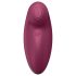 Satisfyer Tap & Climax 2 - Stimolatore e vibratore 2in1 (rosso)